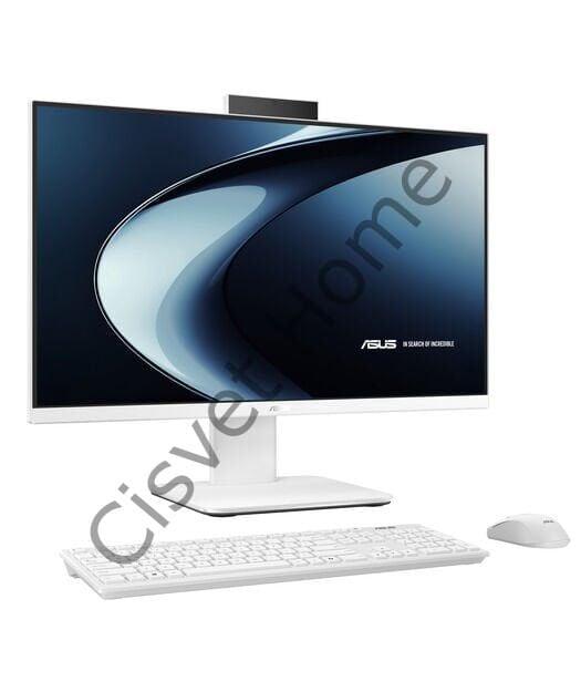 ASUS V440VAK 23.8'' All-in-One PC – Core i3-100U, 8GB RAM, 256GB SSD, FreeDos, Kablosuz Klavye & Mouse, 2 Yıl Garanti
