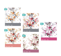 Wella Gül Bahçesi %100 Pamuk Nevresim Takımı