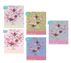 Wella Gül Bahçesi %100 Pamuk Nevresim Takımı