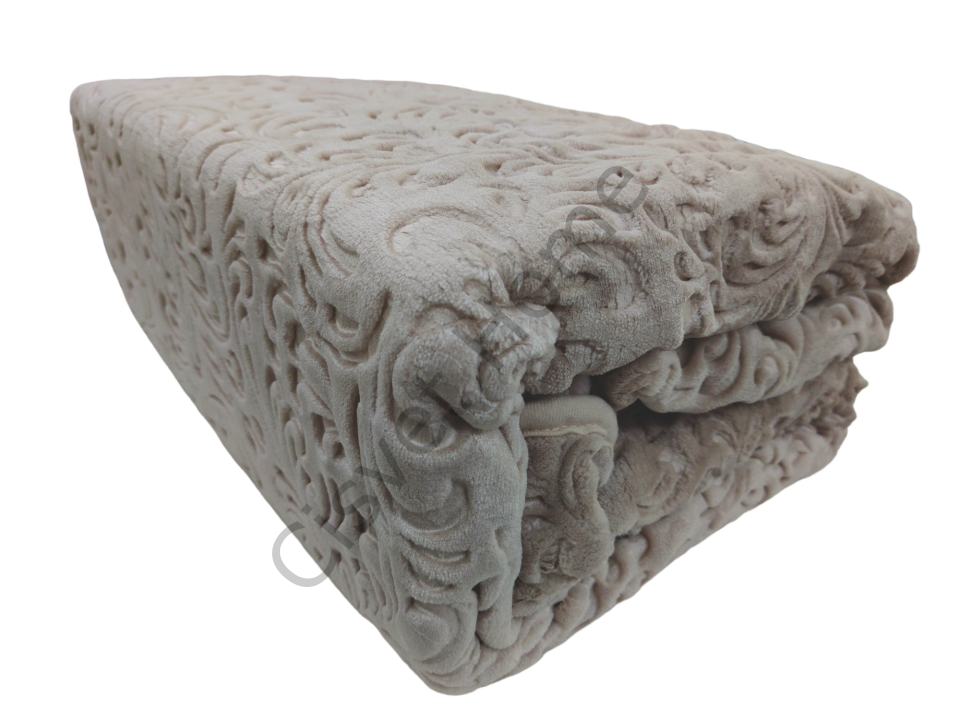 Sarar 4 kg  Koyu Bej Çift Kişilik Battaniye 220x240