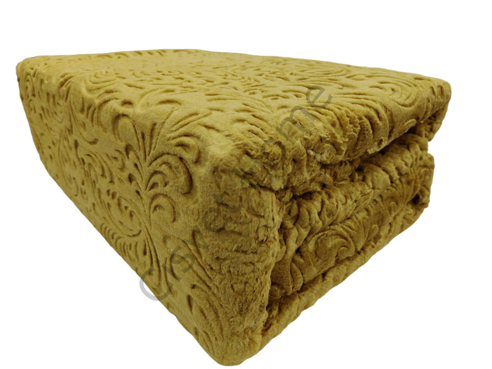 Sarar 4 kg  Hardal Çift Kişilik Battaniye 220x240