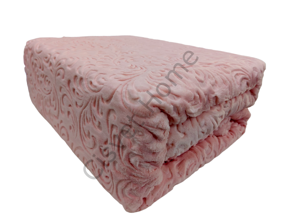 Sarar 4 kg Pembe Çift Kişilik Battaniye 220x240