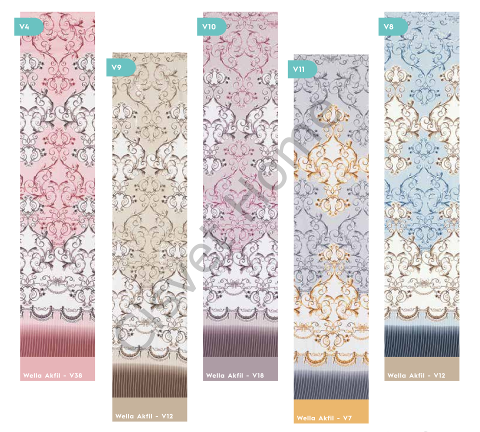 Wella Saraylı %100 Pamuk Nevresim Takımı