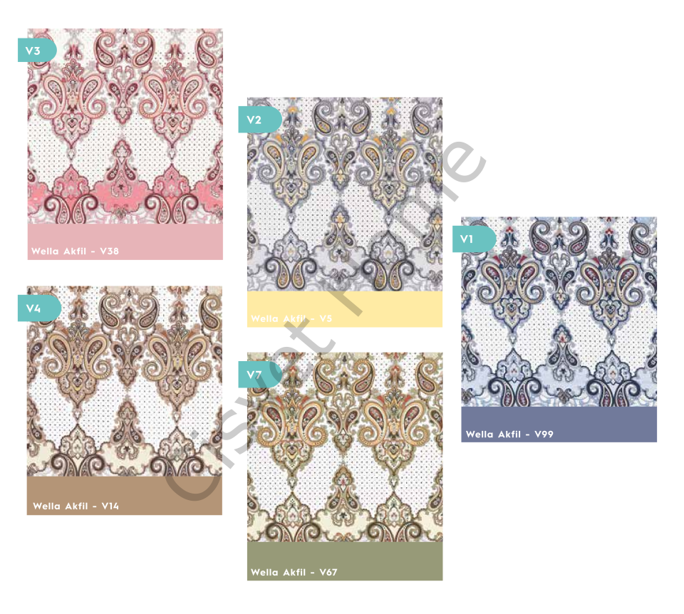 Wella Saraylı %100 Pamuk Nevresim Takımı