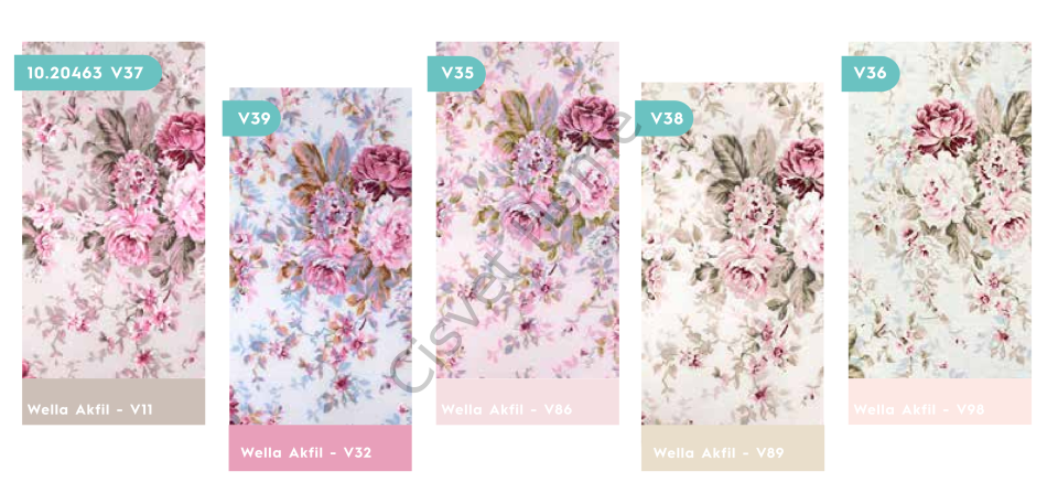 Wella Buket %100 Pamuk Nevresim Takımı