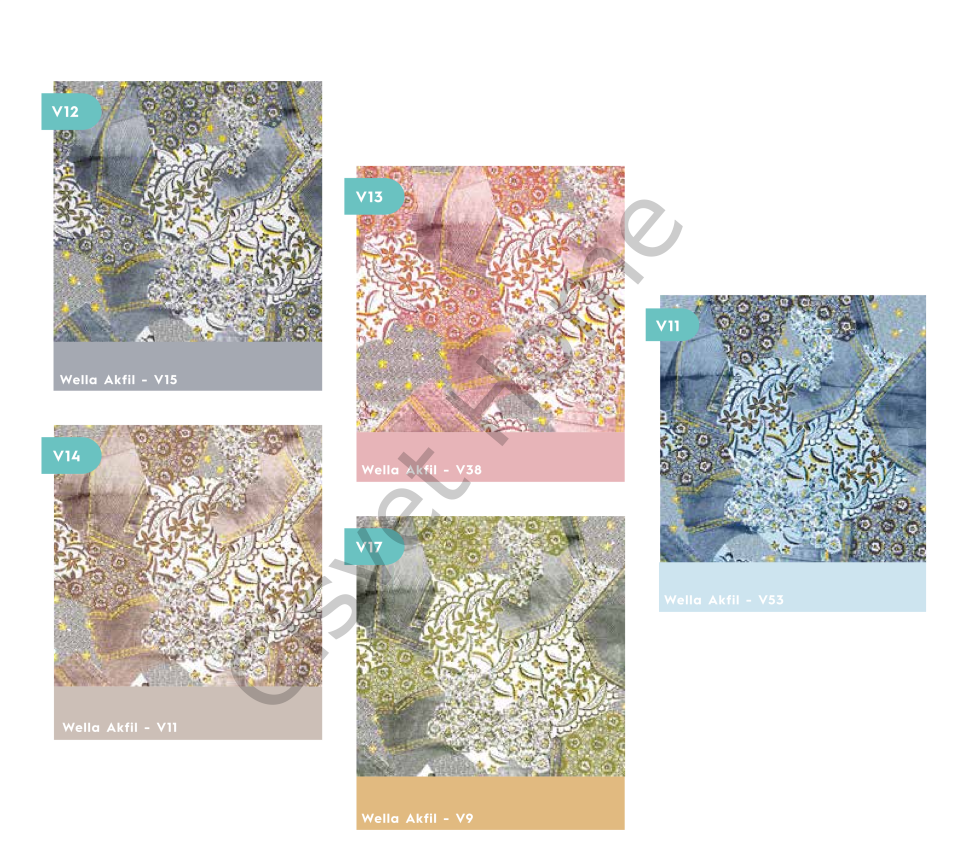 Wella Pecwork %100 Pamuk Nevresim Takımı