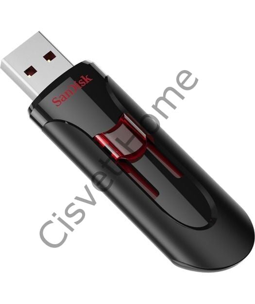 SanDisk Cruzer Glide 256GB USB 3.0 Flash Bellek – Kaydırmalı Tasarım, Güvenli ve Hızlı Depolama