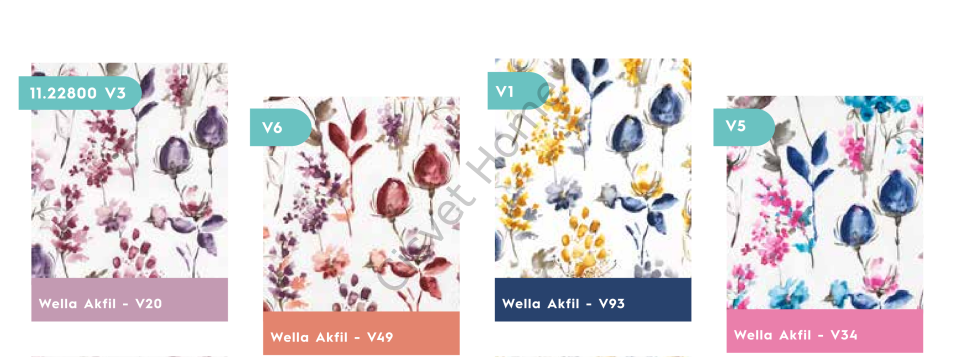 Wella Lalezar %100 Pamuk Nevresim Takımı