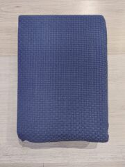 Çift Kişilik Pamuklu Pike – Yazlık ve Şık Konfor Lacivert