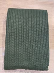 Çift Kişilik Pamuklu Pike – Yazlık ve Şık Konfor Çimen Yeşili