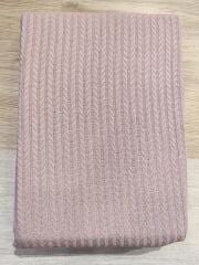 Çift Kişilik Pamuklu Pike – Yazlık ve Şık Konfor Gül Kurusu