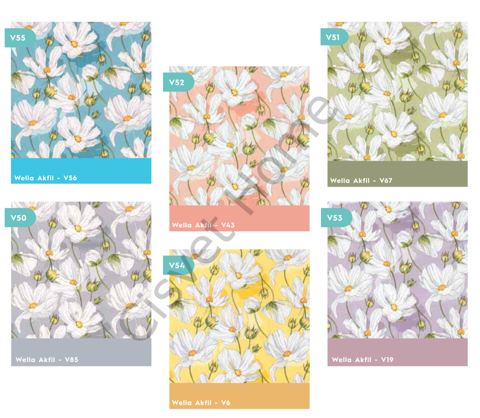 Wella Papatya %100 Pamuk Nevresim Takımı