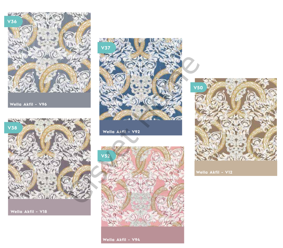 Wella Karmaşa %100 Pamuk Nevresim Takımı