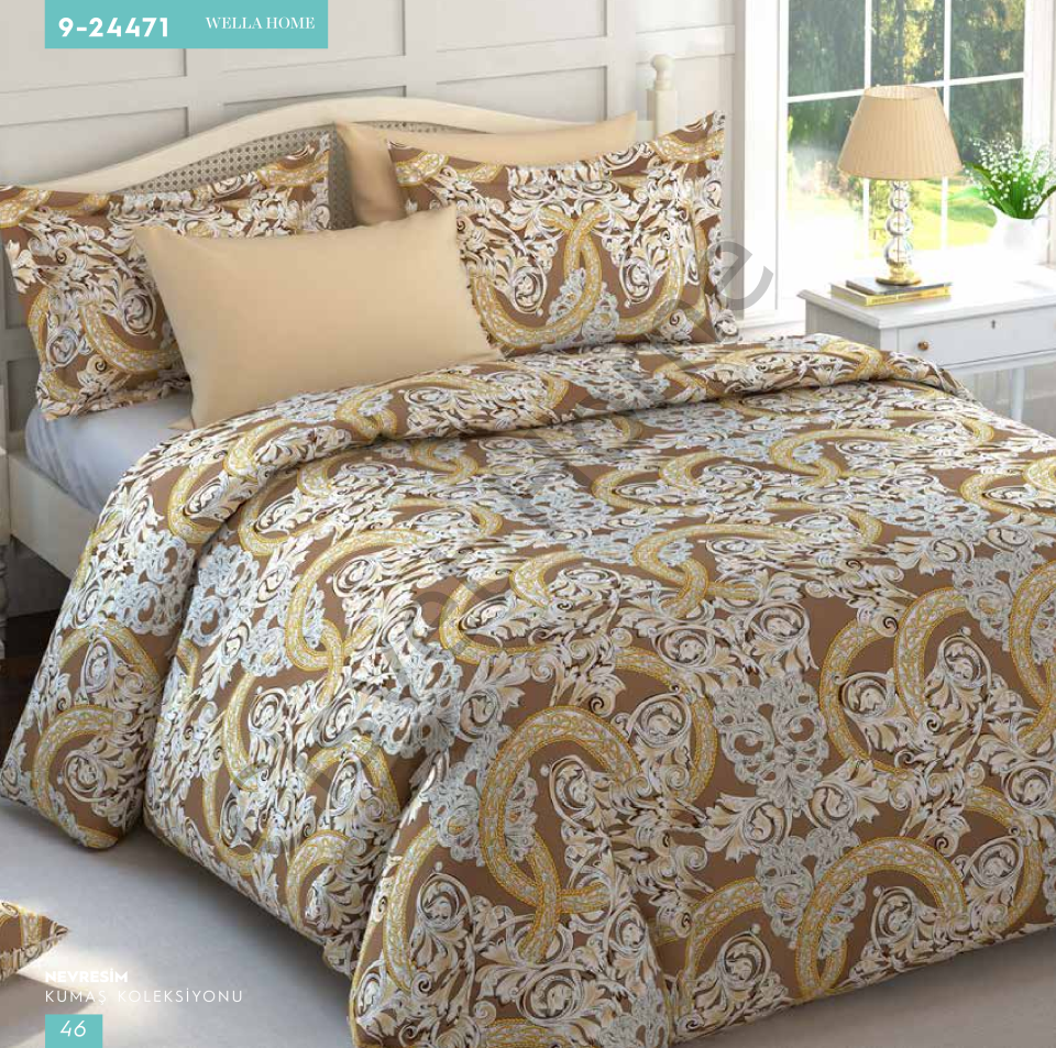 Wella Karmaşa %100 Pamuk Nevresim Takımı