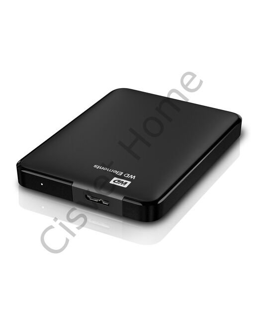 WD Elements Portable 5TB – 2.5'' Harici HDD, USB 3.0, Siyah