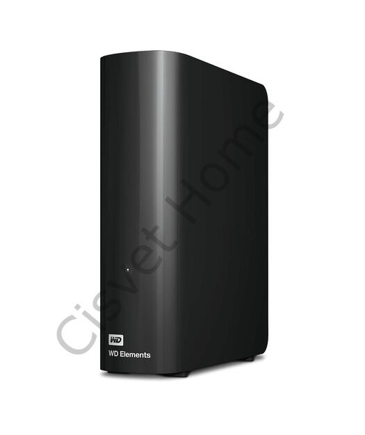 WD Elements Desktop 8TB – 3.5'' Harici HDD, USB 3.0, Siyah