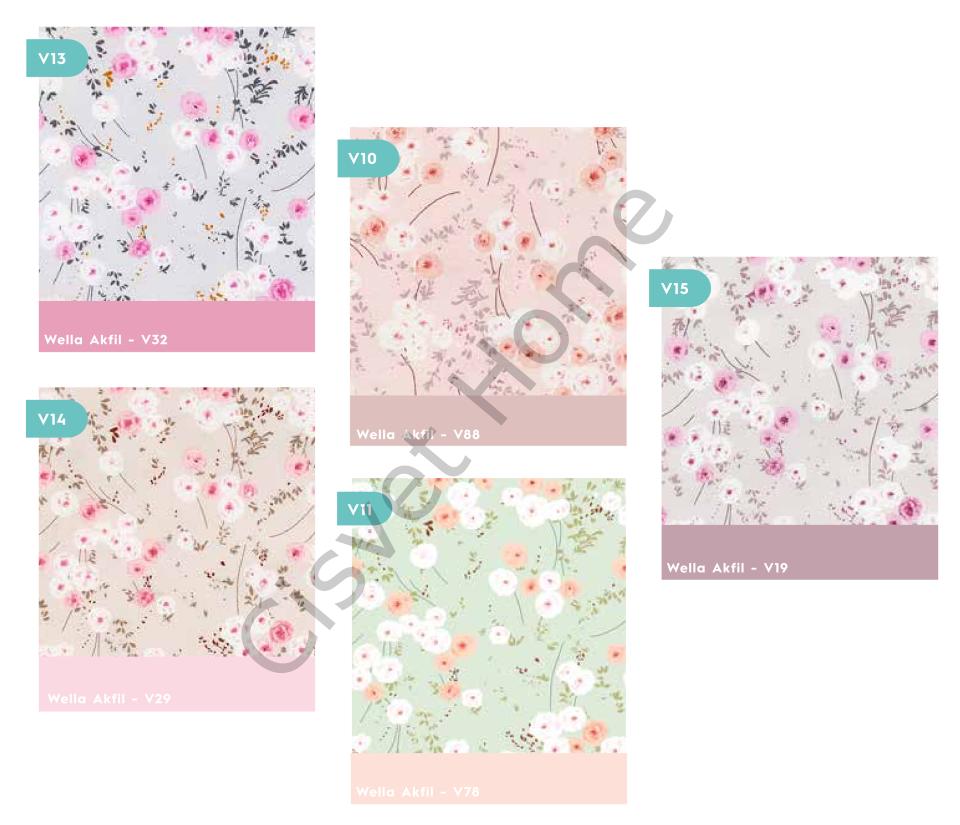 Wella Papatya %100 Pamuk Nevresim Takımı