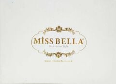 MissBella Bianca Nevresim Çift kişilik Dantelli Nevresim Takımı %100 Pamuk Krem