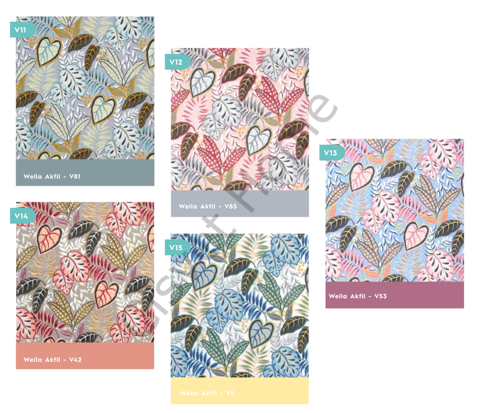 Wella Defne %100 Pamuk Nevresim Takımı