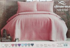 Dinarsu Love Çift Kişilik Yatak Örtüsü
