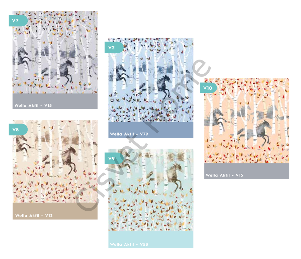 Wella Küheylan %100 Pamuk Nevresim Takımı