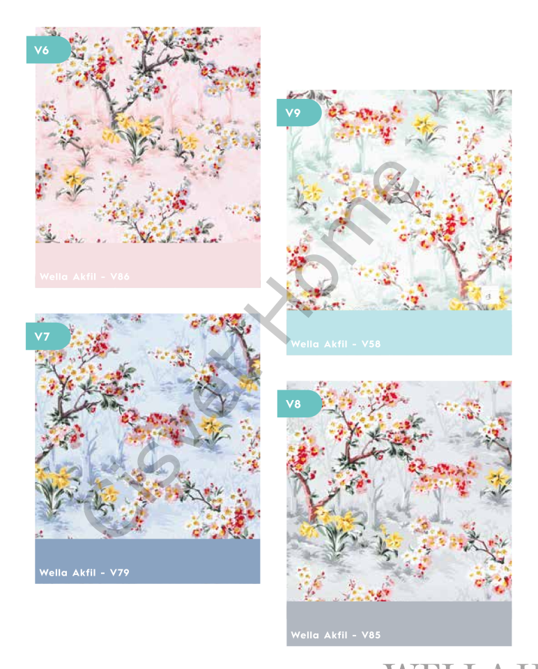 Wella Bahar %100 Pamuk Nevresim Takımı