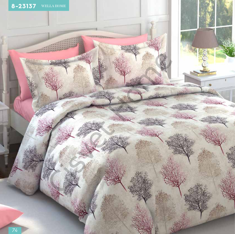 Wella Tree %100 Pamuk Nevresim Takımı