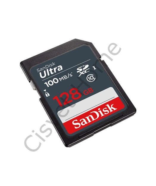 SanDisk Ultra 128GB SDXC UHS-I Hafıza Kartı, Class 10, 100MB/s, Full HD Video