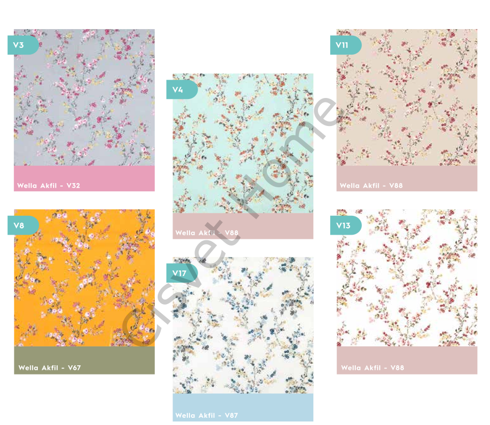 Wella Bahar %100 Pamuk Nevresim Takımı