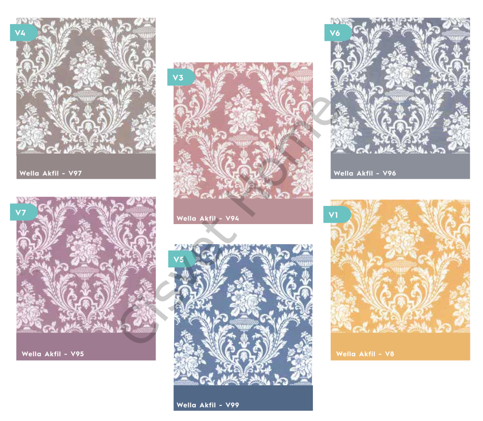 Wella Damask %100 Pamuk Nevresim Takımı