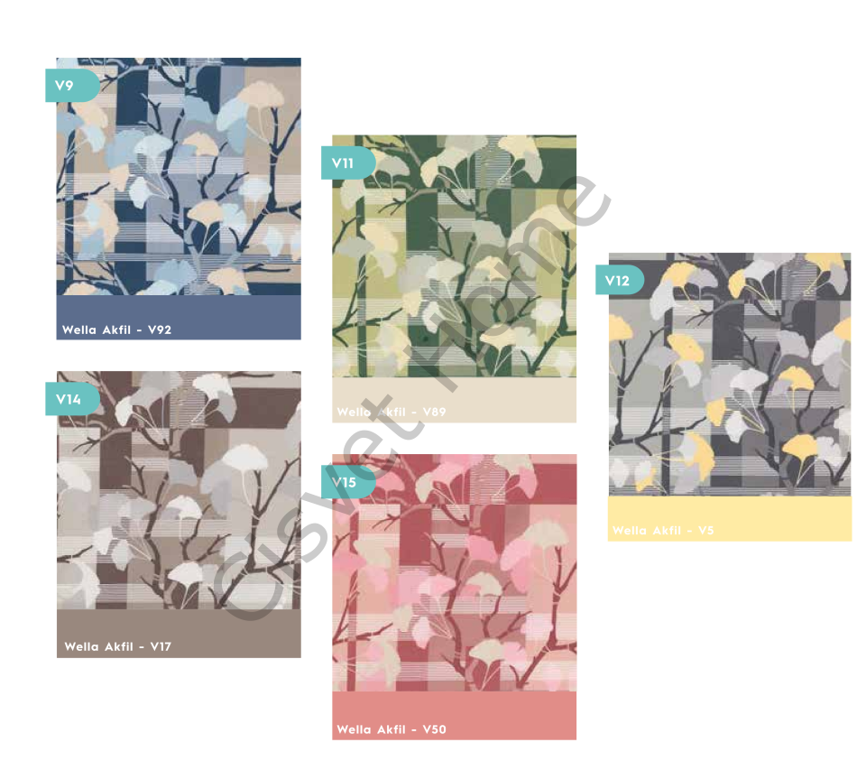 Wella Cisvi %100 Pamuk Nevresim Takımı