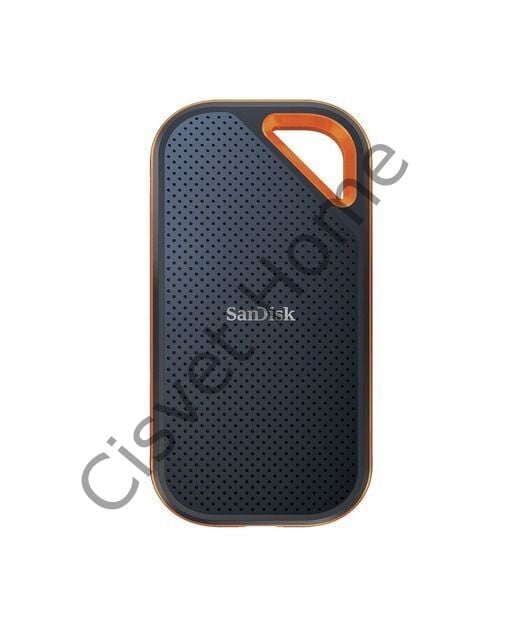 SanDisk Extreme PRO Portable SSD 2TB – USB-C, NVMe Performansı, 2000MB/s Okuma ve Yazma, IP55 Su/Toz Direnci, Dayanıklı Taşınabilir Depolama