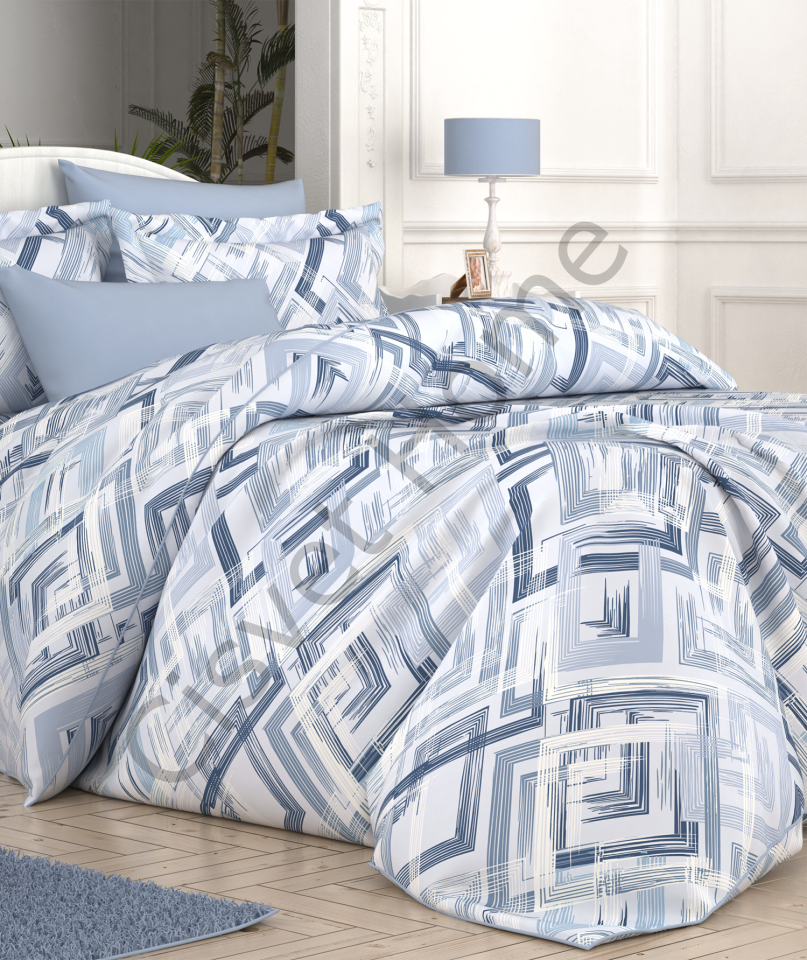 Modern Geometrik %100 Pamuk Nevresim Seti