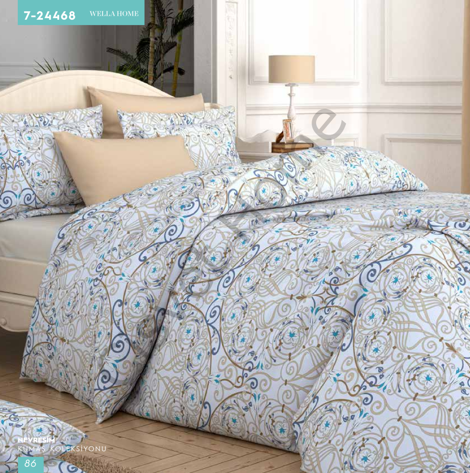 Wella Kaos %100 Pamuk Nevresim Takımı