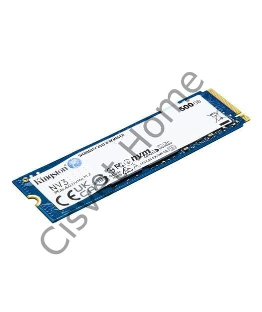 Kingston NV3 500GB M.2 2280 PCIe 4.0 NVMe SSD – Yüksek Hızlı Depolama, 3500MB/s Okuma, 2100MB/s Yazma, Dayanıklı ve Güvenilir Performans
