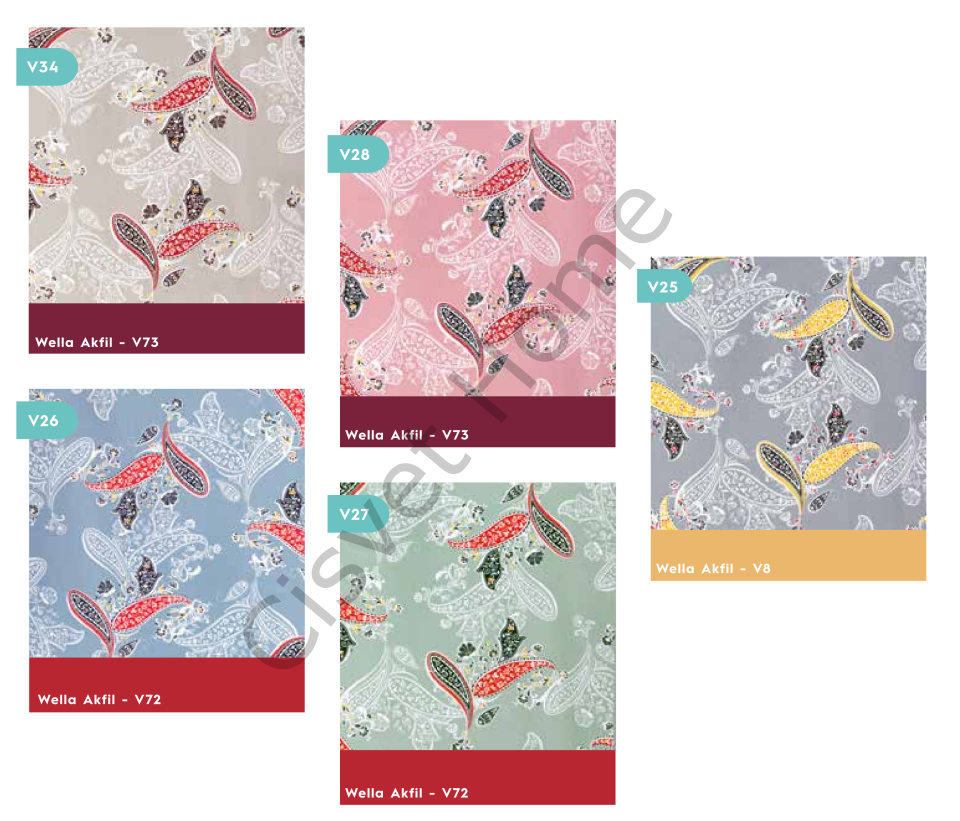 Wella Kaos %100 Pamuk Nevresim Takımı