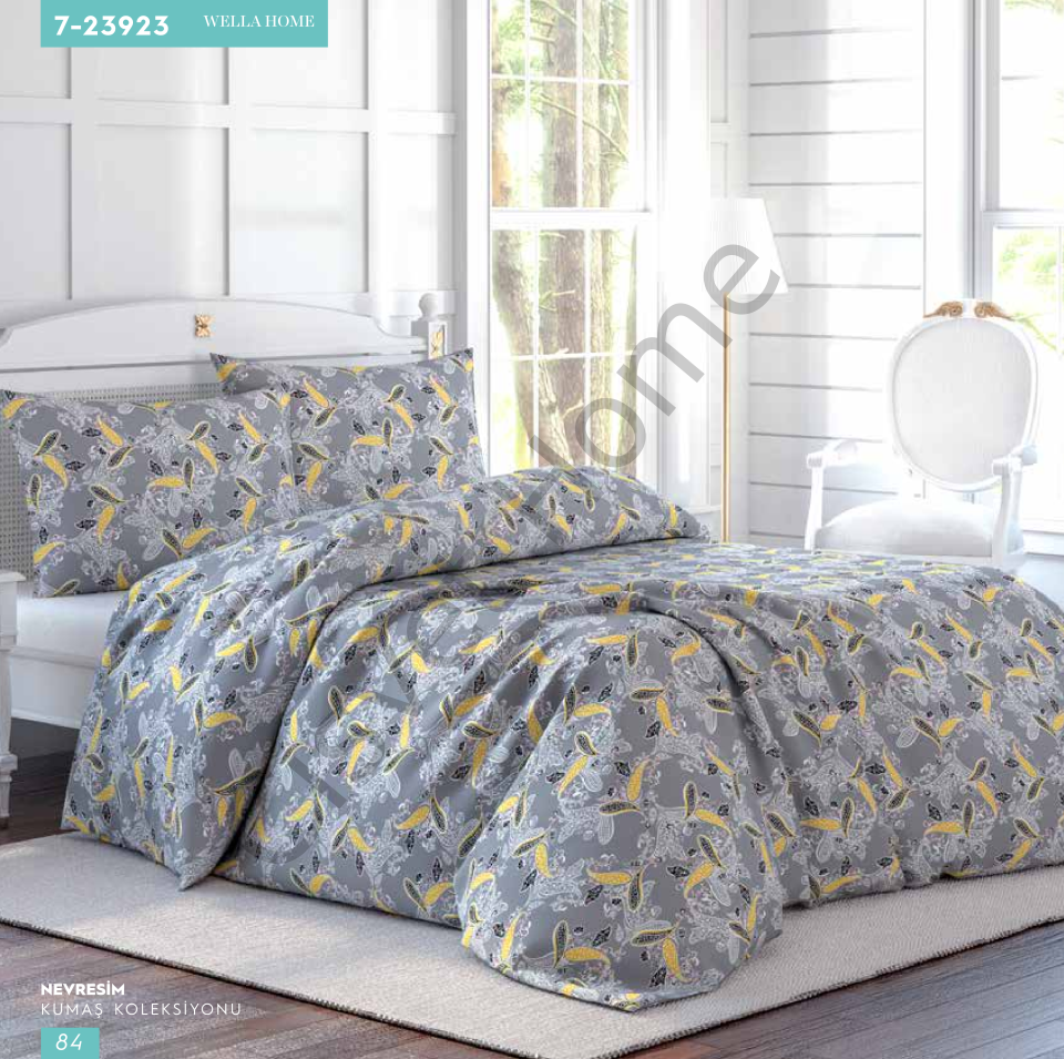 Wella Kaos %100 Pamuk Nevresim Takımı