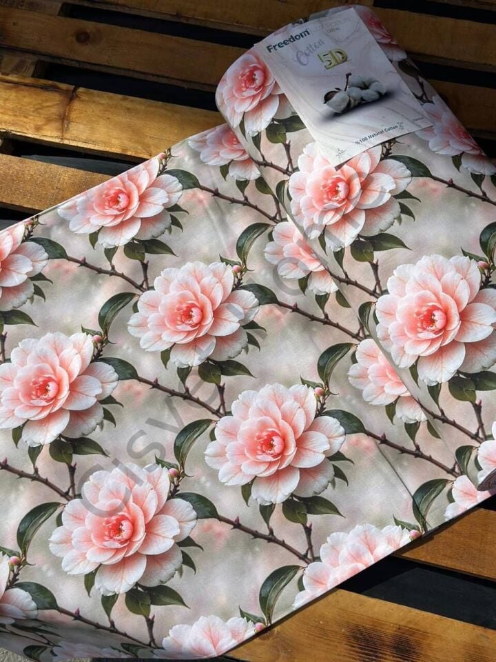 5D Dijital Poplin Kumaş – 240 cm  %100 Pamuk  130 GSM