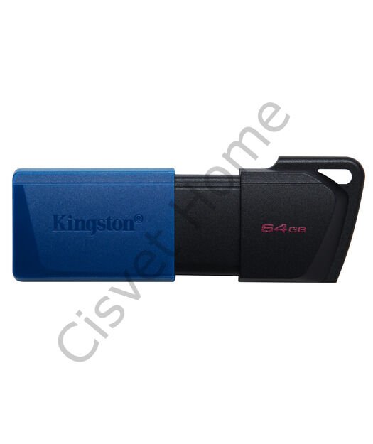 Kingston DataTraveler Exodia M 64GB USB 3.2 Gen 1 – Siyah & Mavi, Taşınabilir ve Hızlı Bellek