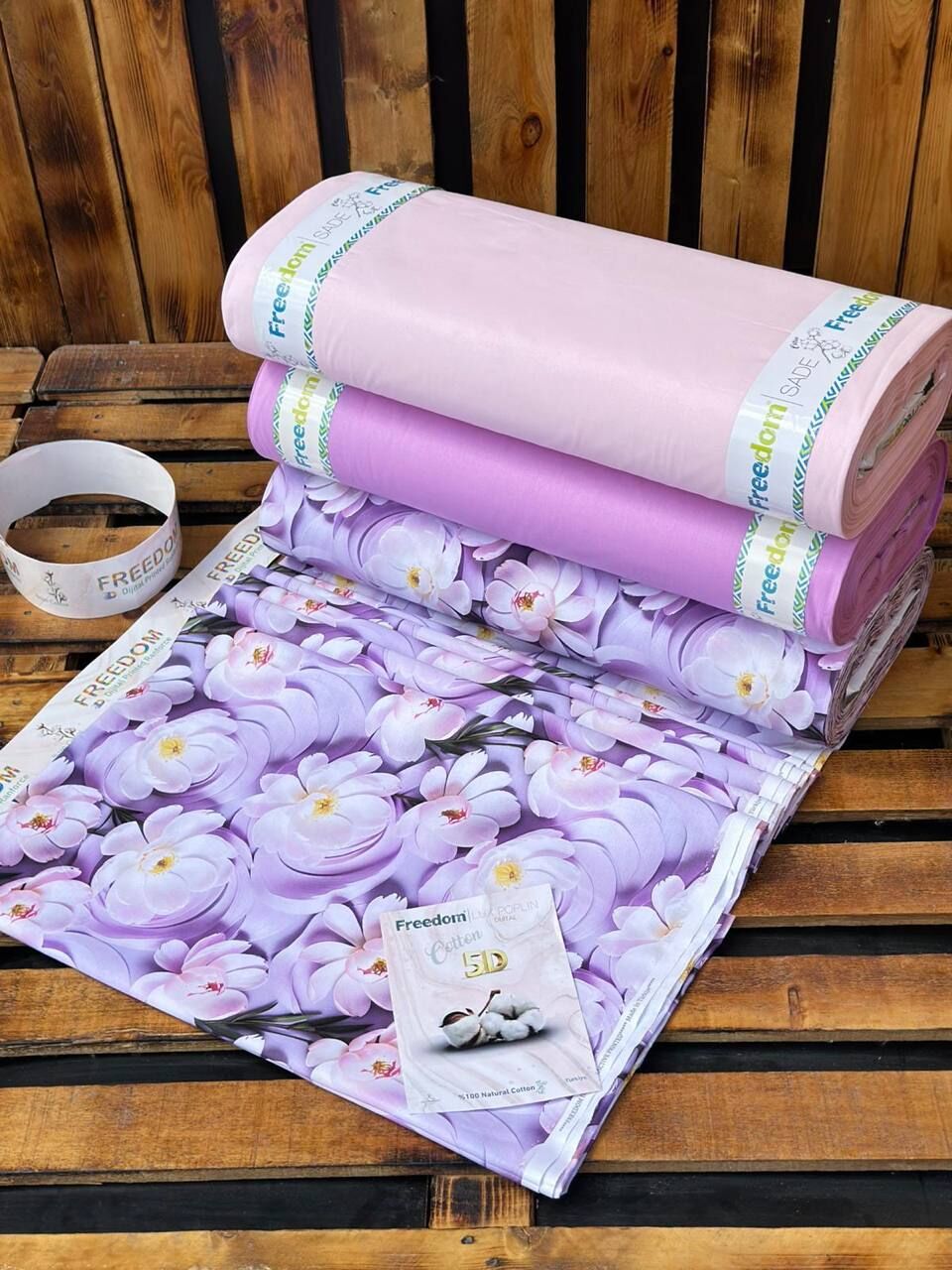 5D Dijital Poplin Kumaş  – 240 cm  %100 Pamuk  130 GSM