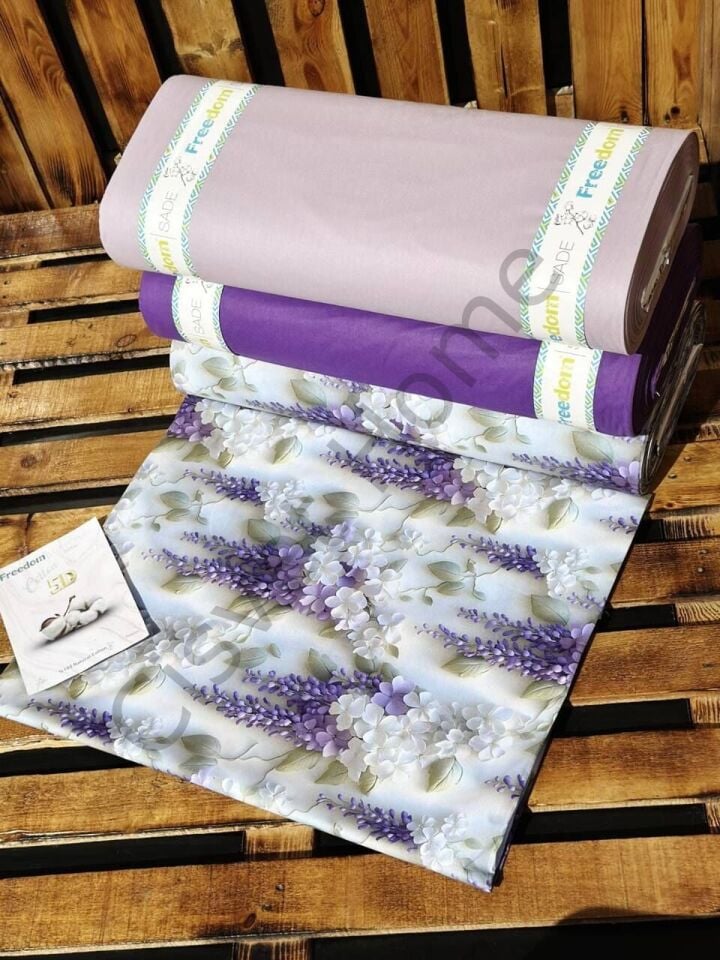 5D Dijital Poplin Kumaş  – 240 cm  %100 Pamuk  130 GSM