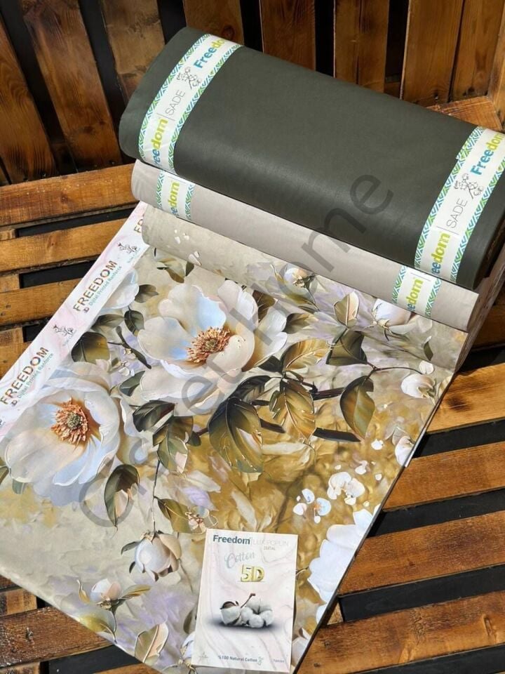 5D Dijital Poplin Kumaş  – 240 cm  %100 Pamuk  130 GSM