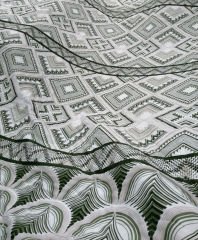 Yeşil Labirent Yazlık Pike Çift Kişilik 200x230