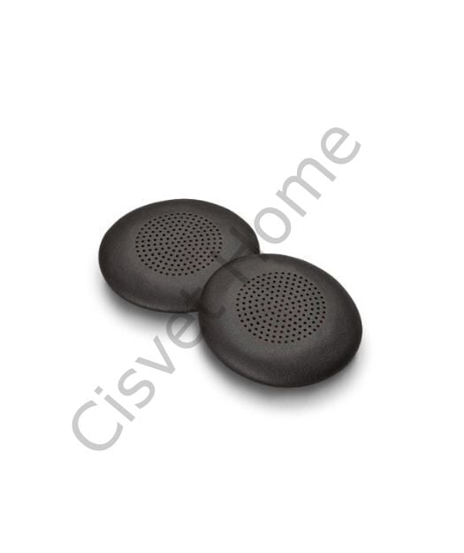 HP Poly BW 5000 EarCushions – Blackwire Serisi ile Uyumlu, Siyah Suni Deri, Konforlu Yedek Kulak Yastığı Seti