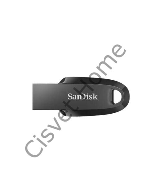 SanDisk Ultra Curve USB 3.2 64GB – Yüksek hız, güvenilir depolama, şık siyah tasarım