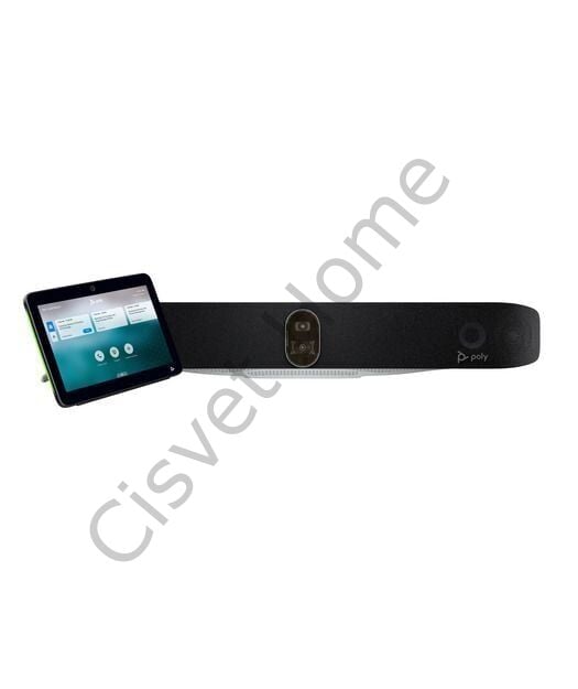 Poly Studio X72 AVB wTC10K – 4K Ultra HD Video Bar, AI Kamera ve Gürültü Engelleme