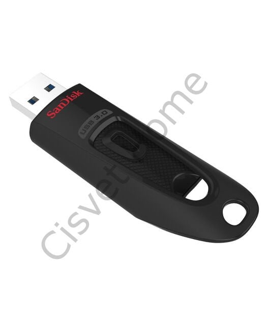 SanDisk Ultra 128GB USB 3.0 – 100MB/s Okuma, Kaymalı Tasarım, AES 128-bit Şifreleme, SecureAccess Yazılımı, 2 Yıl Garan
