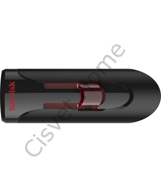SanDisk Cruzer Glide 32GB USB 3.0 – Kaymalı Tasarım, Siyah-Kırmızı, Tak ve Kullan, Kompakt Plastik Gövde, 2 Yıl Garanti