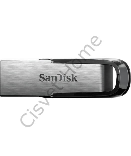 SanDisk Ultra Flair 64GB USB 3.0 – 150MB/s Okuma, Metal Gövde, Siyah-Gümüş Tasarım, Şifre Koruma, 2 Yıl Garanti