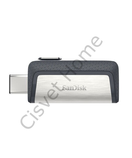 SanDisk Ultra Dual Drive USB Type-C 256GB – 150MB/s Okuma, USB Type-A & Type-C, Kaymalı Tasarım, Metal Gövde, 2 Yıl Garanti
